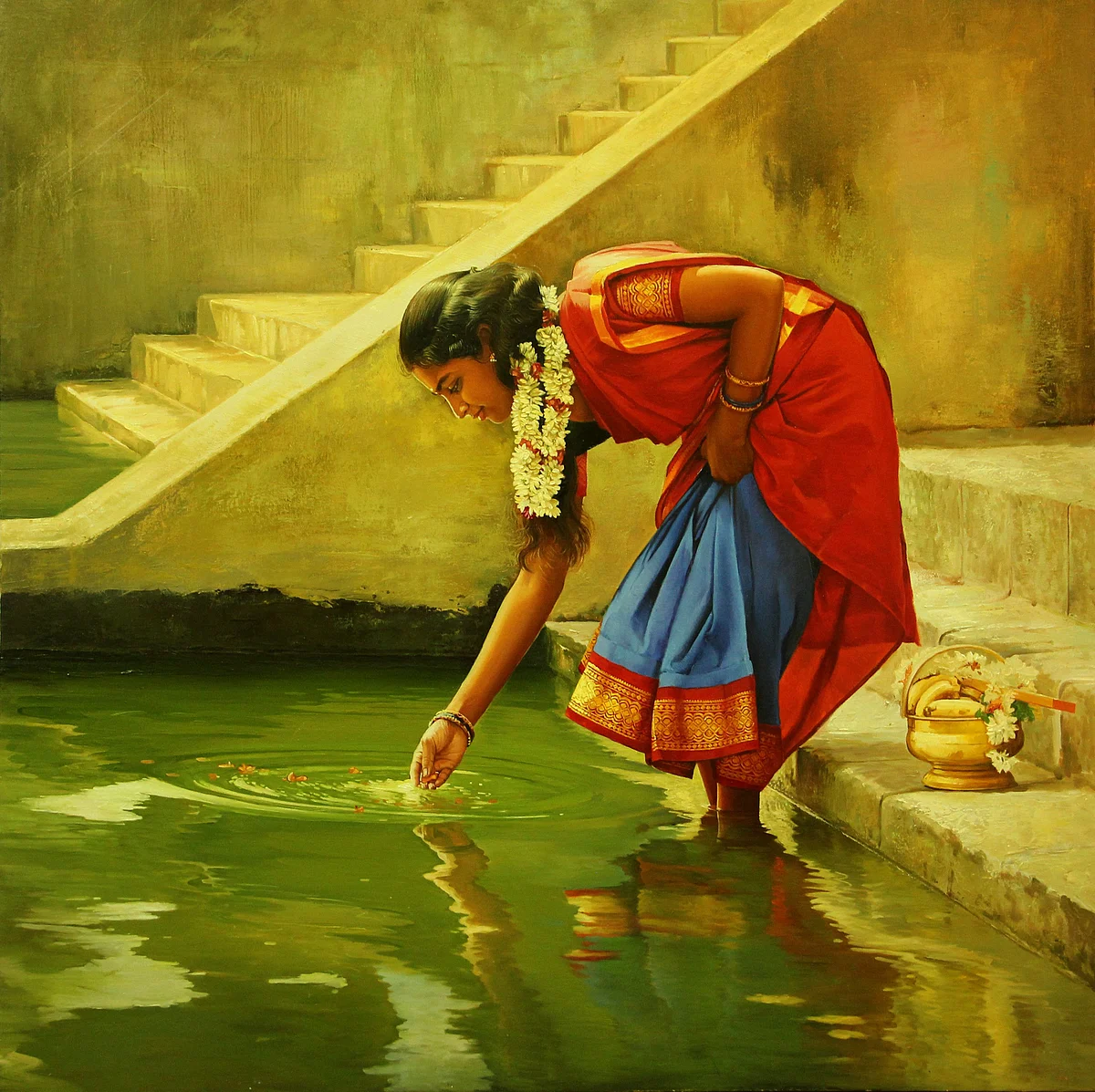 தத்ரூப ஓவியங்களின் அரசன் இளையராஜா மரணம்… சிறு அலட்சியத்தால் மாபெரும் கலைஞனை இழந்துவிட்டோம்! | world renown artist Elayaraja Swaminathan died due to covid 4 இளையராஜாவின் ஓவியம்