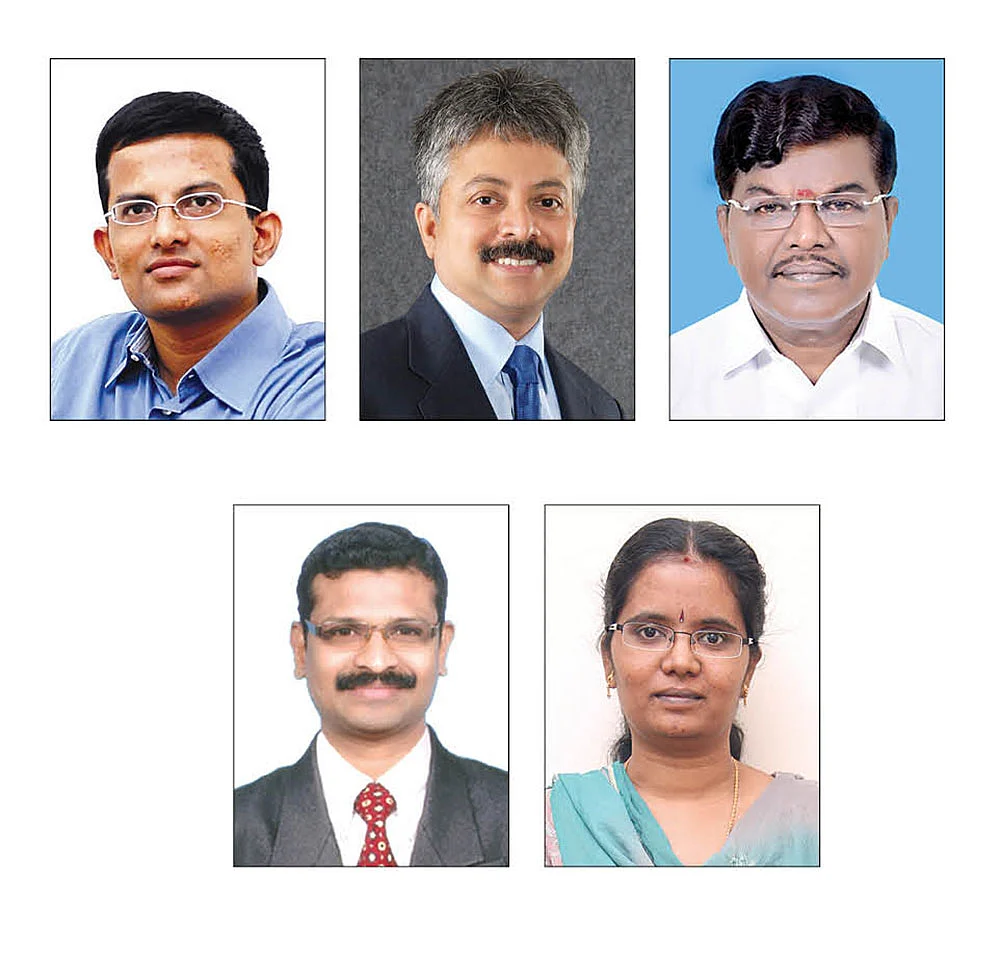 த.முத்துகிருஷ்ணன், ஶ்ரீகாந்த் மீனாட்சி, ஆ.ஆறுமுக நயினார், என்.சத்யமூர்த்தி, ஶ்ரீதேவி கணேஷ்