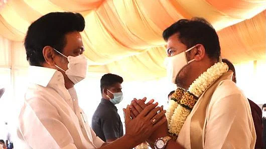 மு.க.ஸ்டாலின் - இயக்குநர் ஷங்கர்