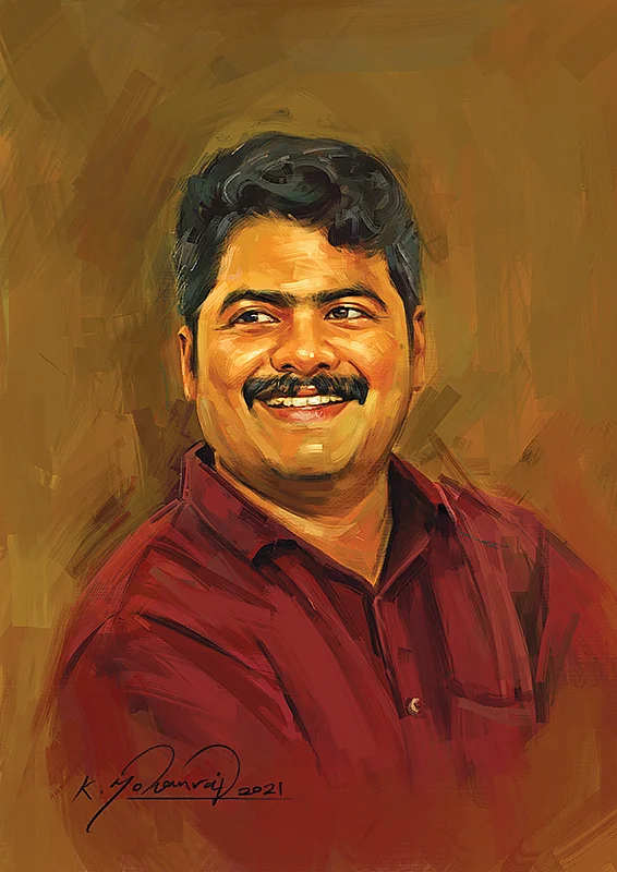 ஓவியம்: கே.மோகன்