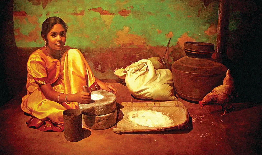 ஓவியத்தில் உறைந்த இளையராஜா!