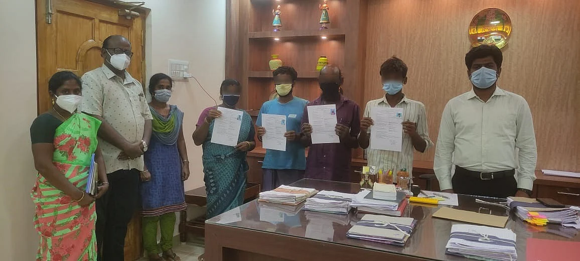 கொத்தடிமைகளாக நடத்தப்பட்ட குடும்பம்