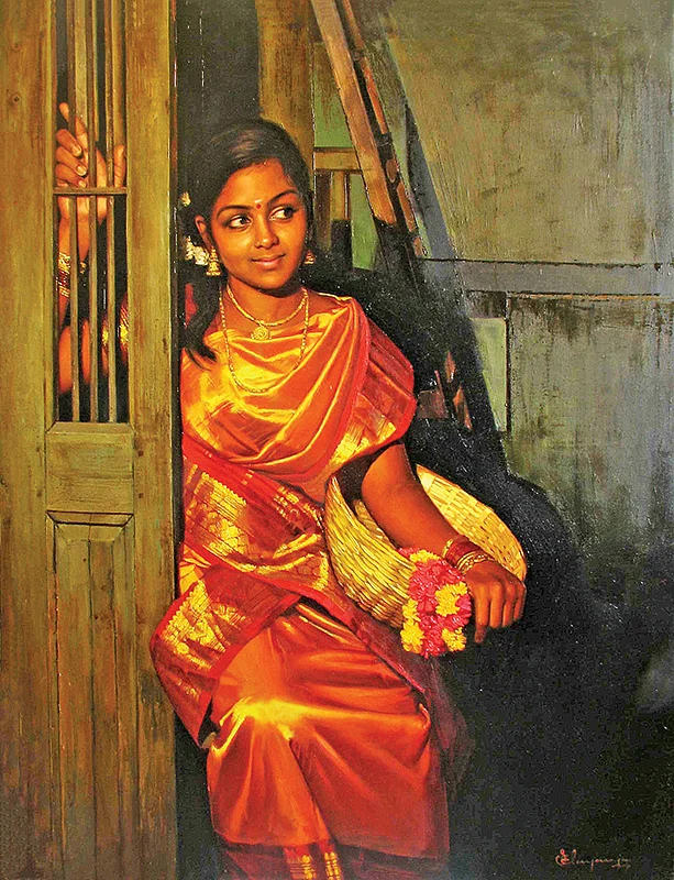 ஓவியத்தில் உறைந்த இளையராஜா!
