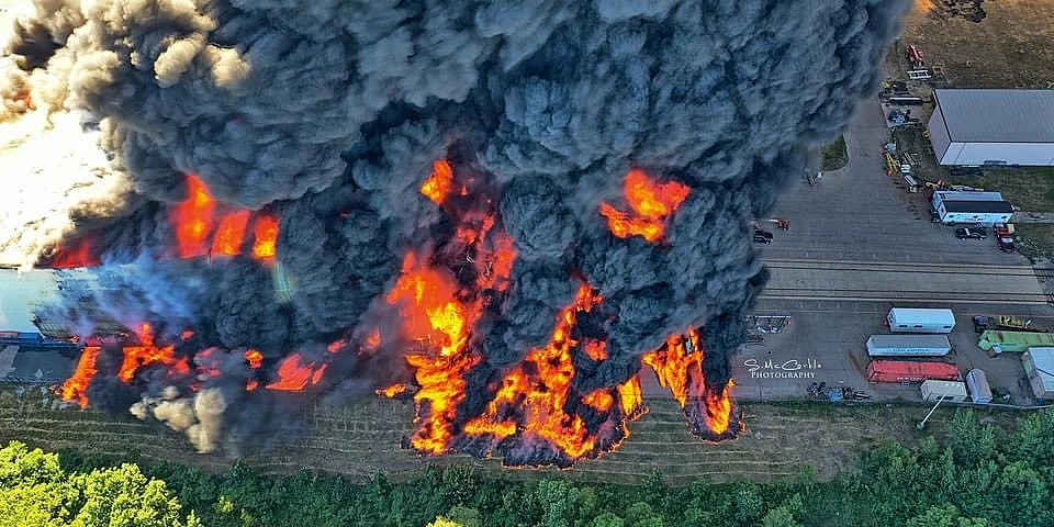 Chemtool fire