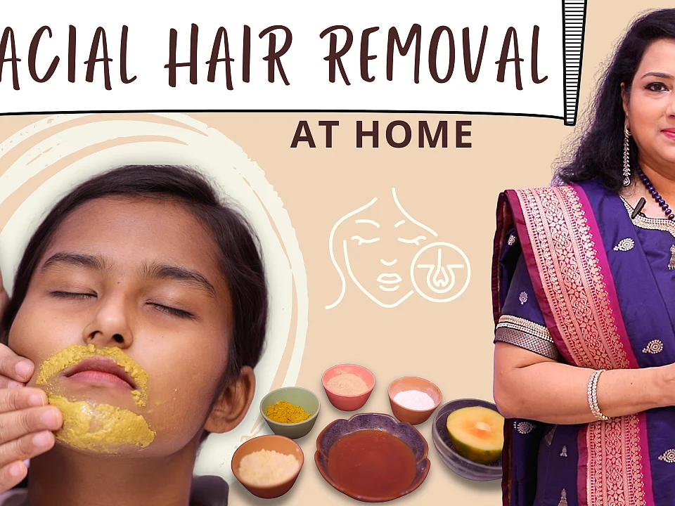 Upperlip hair removal