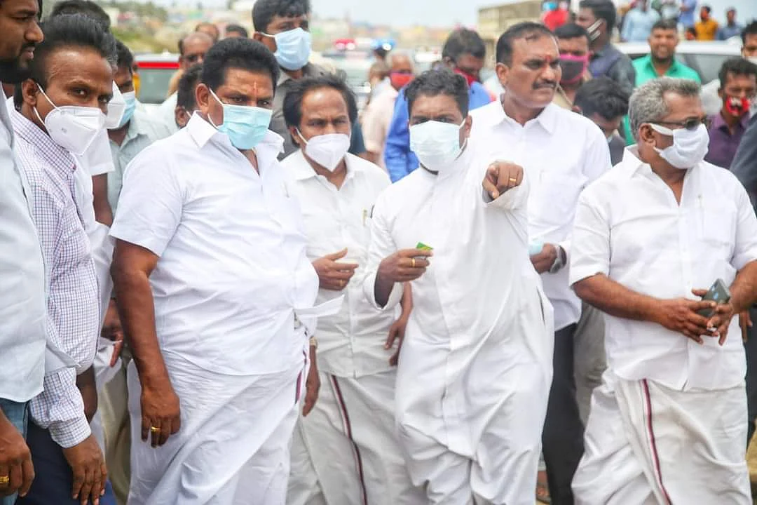 அமைச்சர் அனிதா ராதாகிருஷ்ணன் ஆய்வு