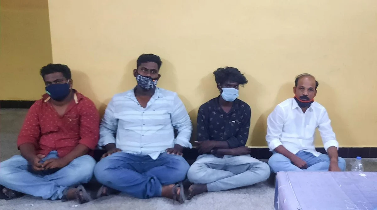 கடத்தல் வழக்கில் கைதானவர்கள்