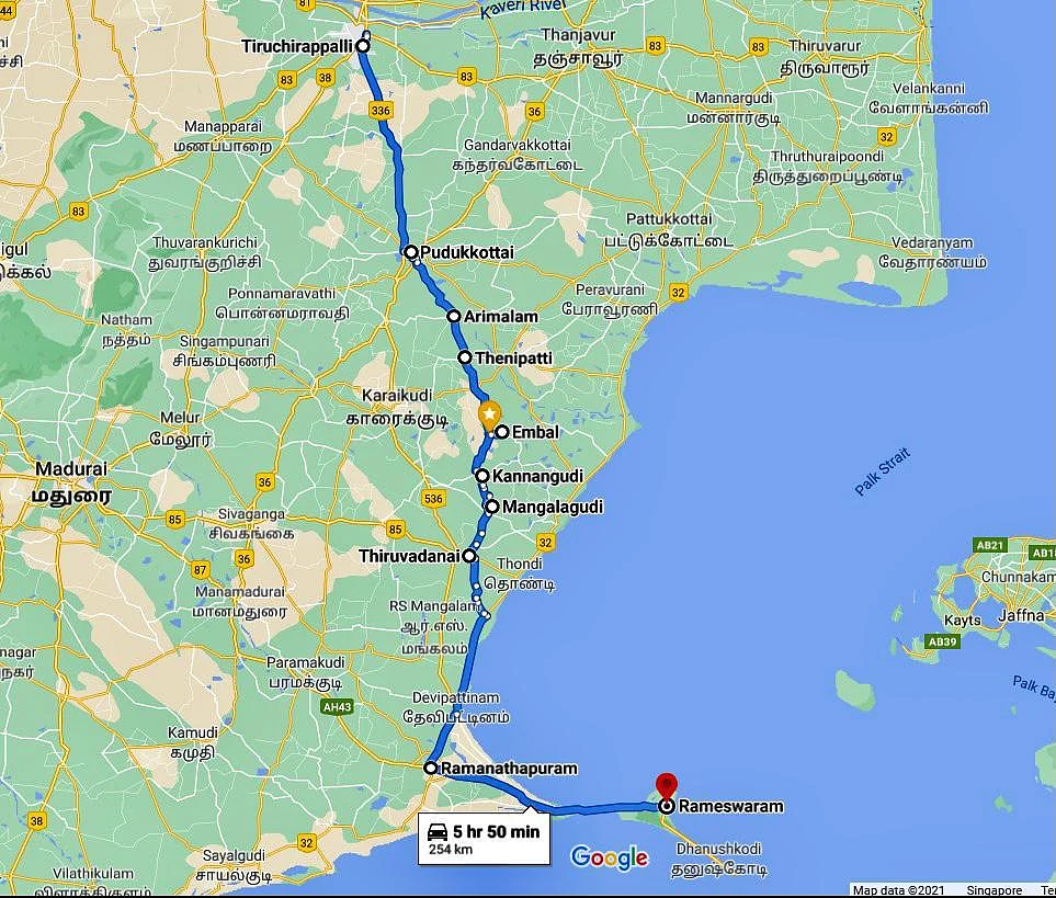Route map