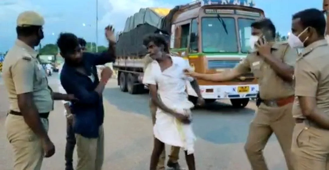 போதை ஆசாமி சண்டை