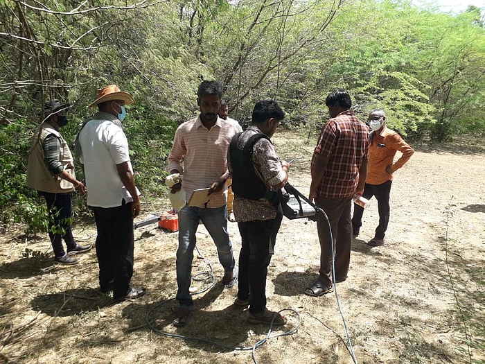 ஜிபிஆர் கருவி மூலம் அகழாய்வு இடங்கள் தேர்வு