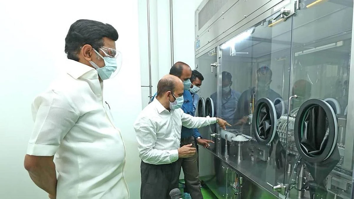 ஹெச்.பி.எல் நிறுவனத்தைப் பார்வையிடும் ஸ்டாலின்