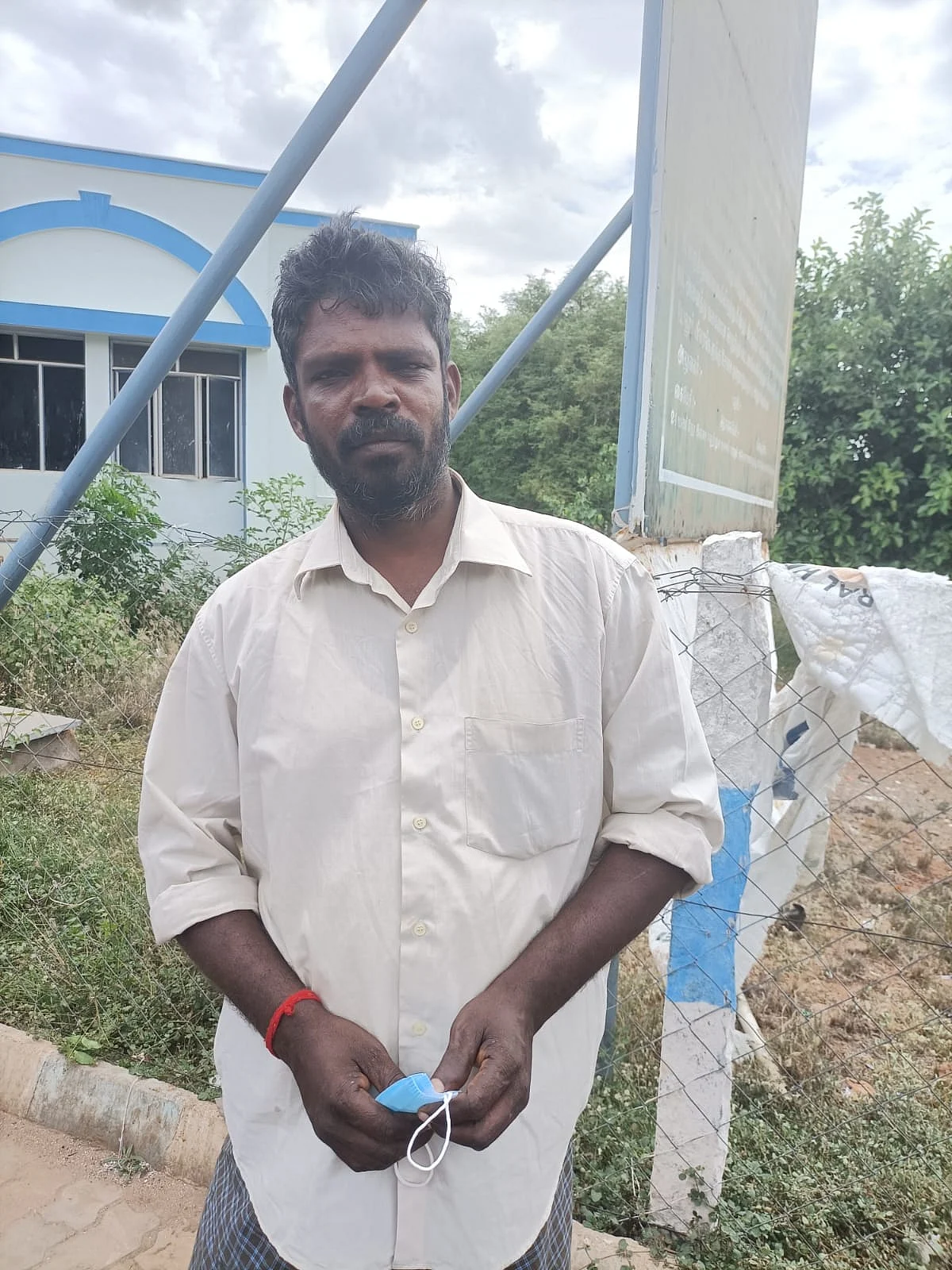 லோடு ஆட்டோ டிரைவர் ராஜசேகரன்