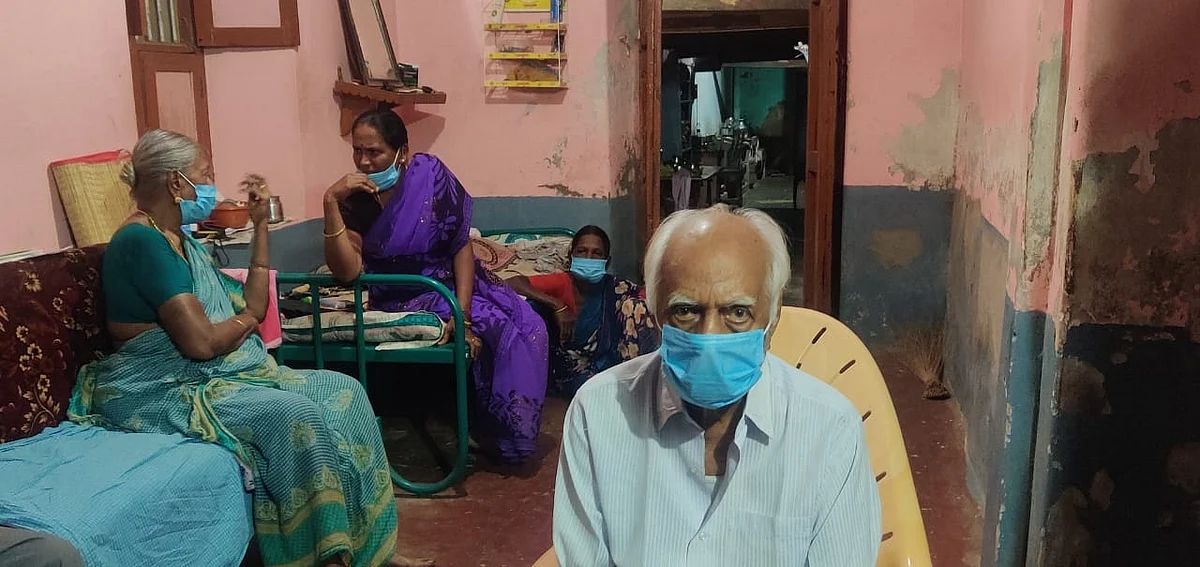 மூத்த அண்ணன் இருதயசாமி, அவரது குடும்பத்தினர்