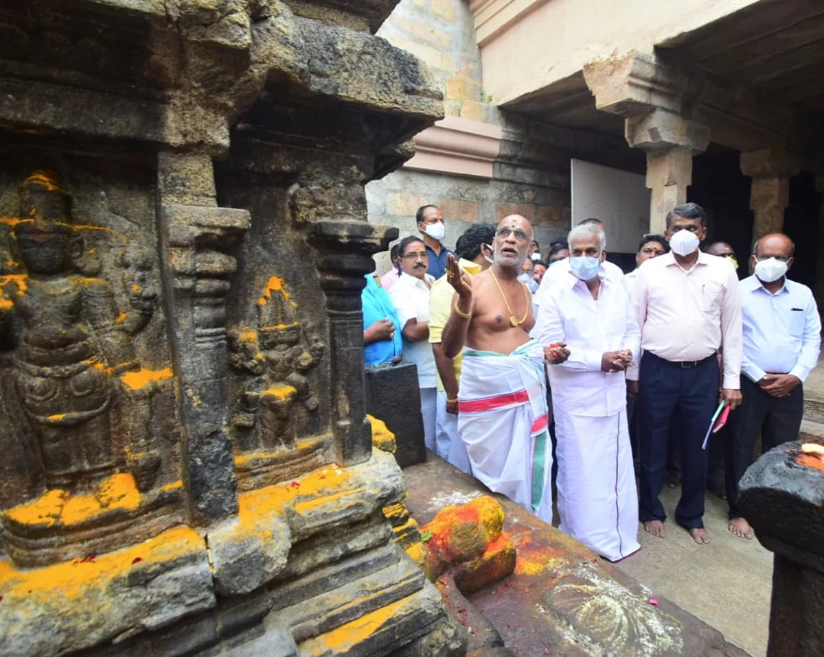 அமைச்சர் ஆய்வு