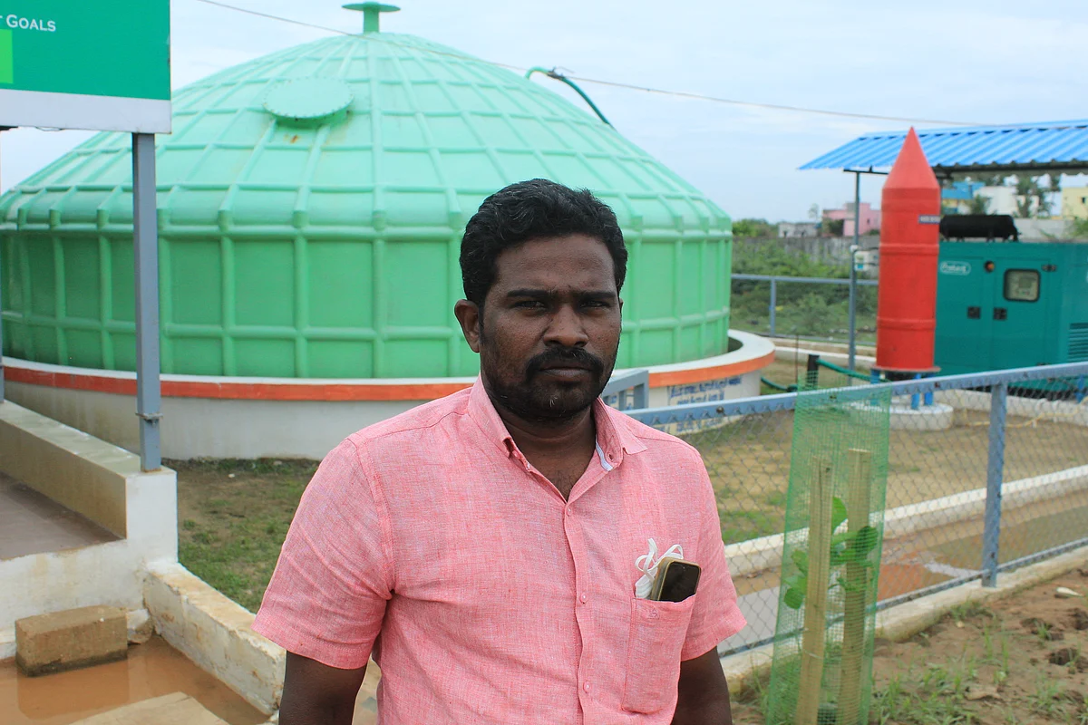 வரதராஜபுரம் ஊராட்சித் தலைவர் கலையரசு
