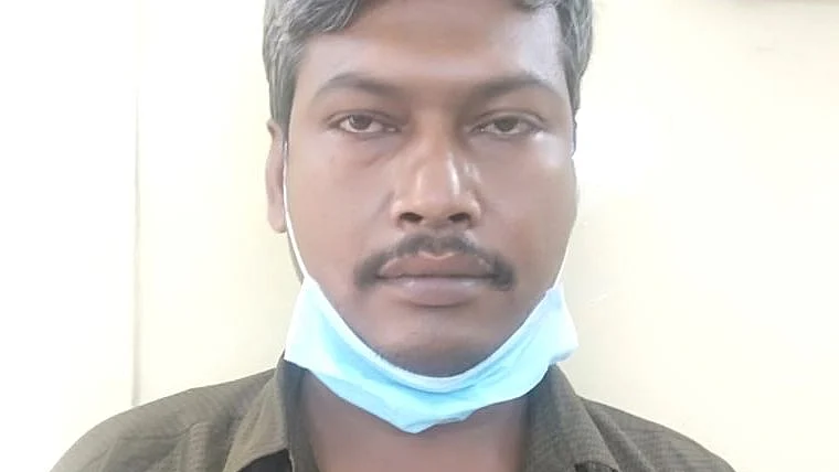 கைதுசெய்யப்பட்ட லாரி ஓட்டுநர்