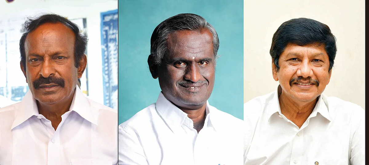 முத்துசாமி, நந்தகோபால், சகாதேவன்
