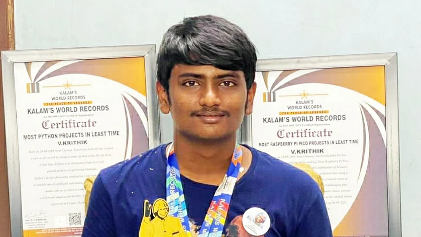 Young Achiever Krithik Vijayakumar