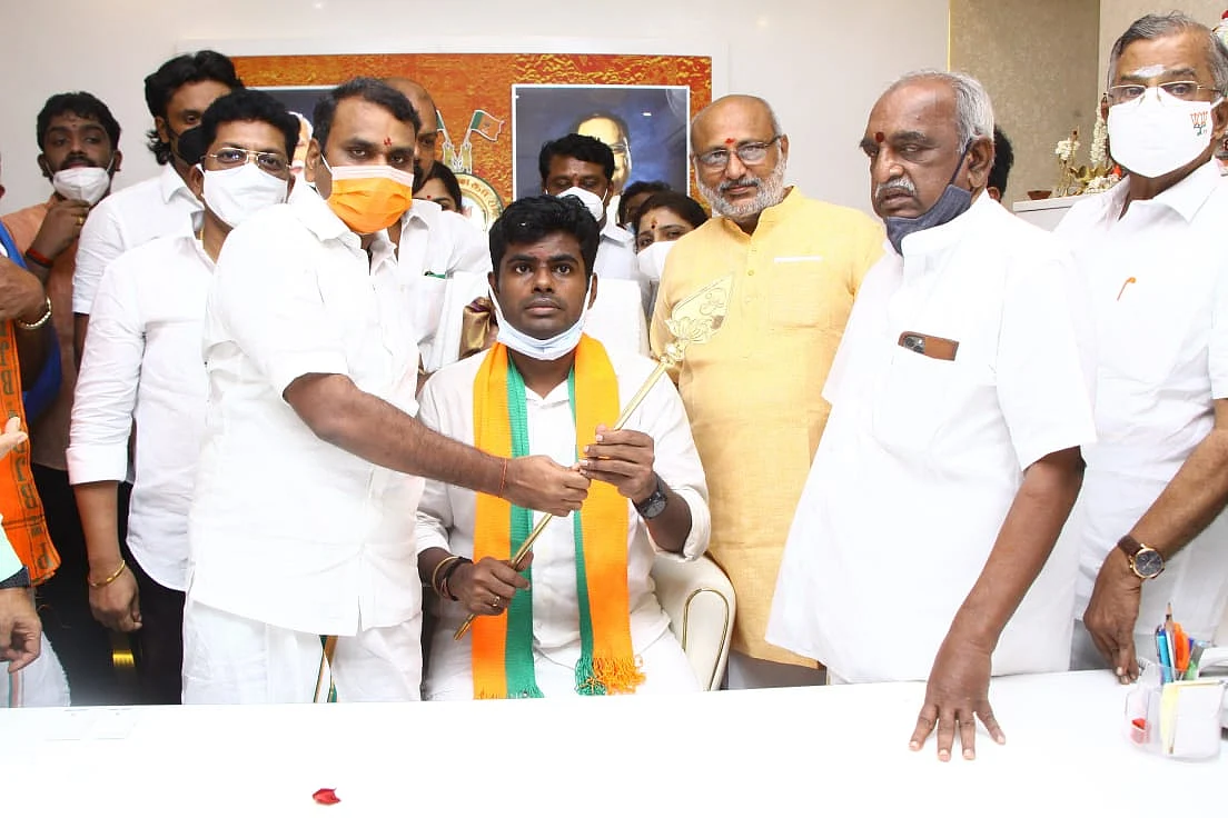 தமிழக பாஜக தலைவர் அண்ணாமலை!