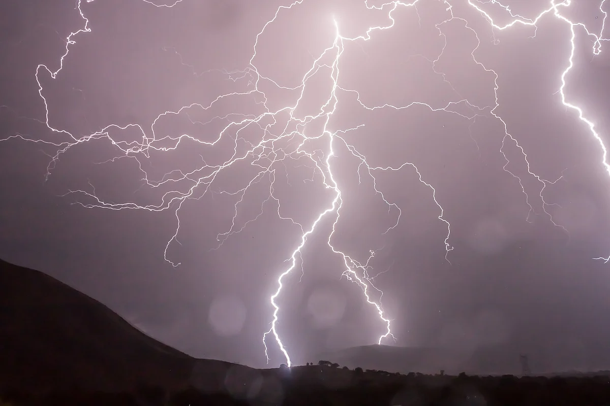 Lightning strike