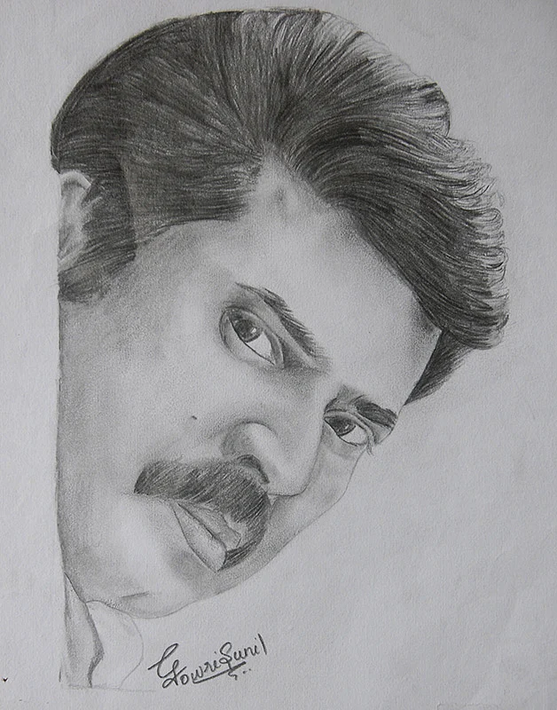``விஜய் அண்ணாவைப் பார்த்து என் ஓவியங்களைக் கொடுக்கணும்!’’ - மலையாள தேசத்து மாணவியின் கனவு