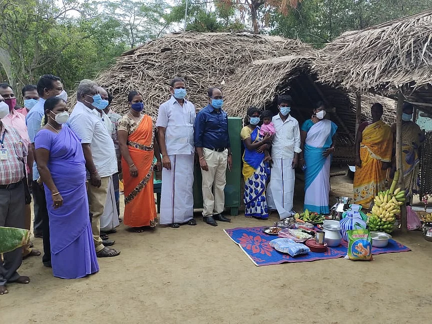 தஞ்சாவூர்: தீ விபத்தில் வீடிழந்த தம்பதி! - புது வெளிச்சம் பாய்ச்சிய அரசு மருத்துவர்