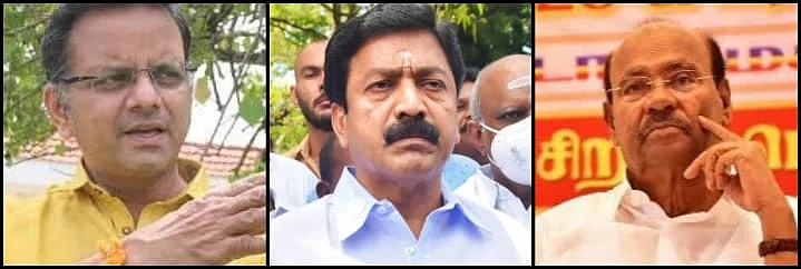 கே.டி.ராகவன் - சி.வி.சண்முகம் - ராமதாஸ்