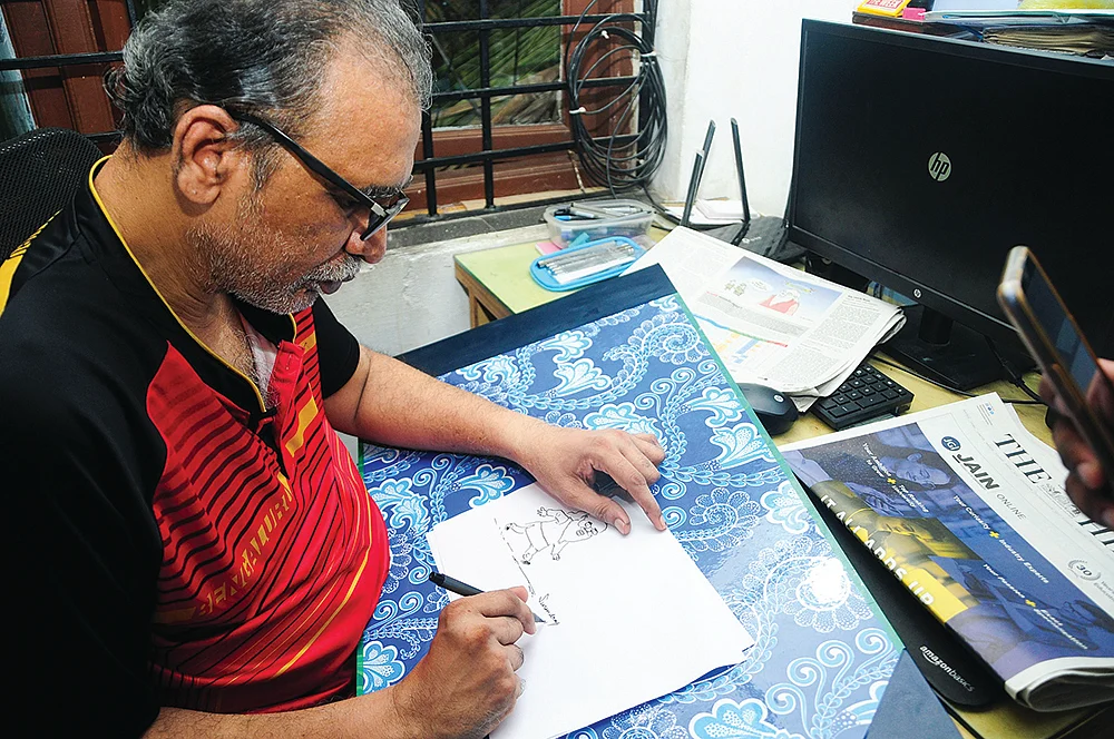 “கேலிச்சித்திரக்காரருக்கும் கோபம் இருக்க வேண்டும்!”