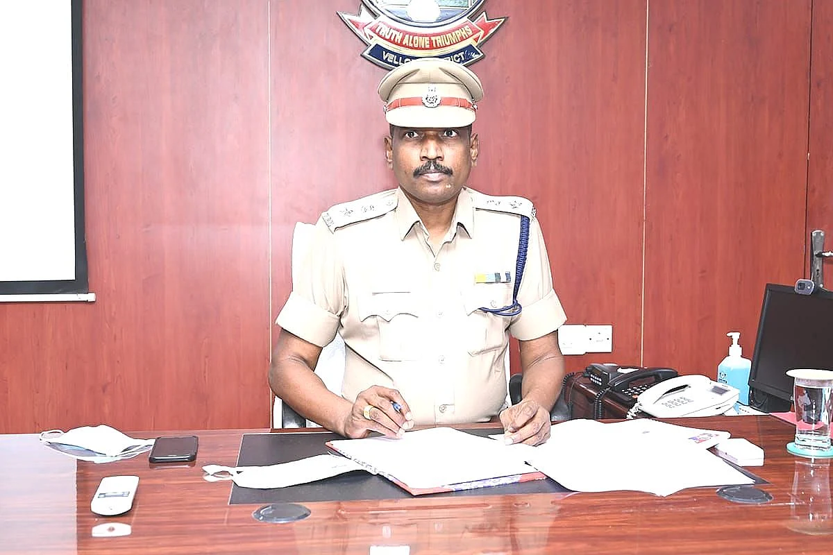 வேலூர் எஸ்.பி செல்வகுமார்