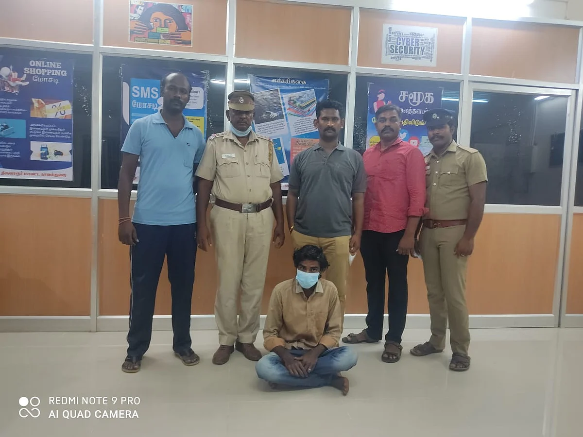 திருவாரூர்: `பள்ளி ஆன்லைனின் வகுப்பில் ஆபாசப் படங்கள்! - இளைஞன் சிக்கியது எப்படி?'