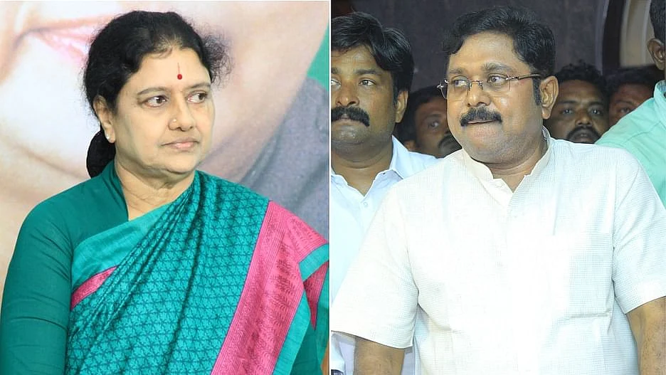 சசிகலா - டி.டி.வி தினகரன்