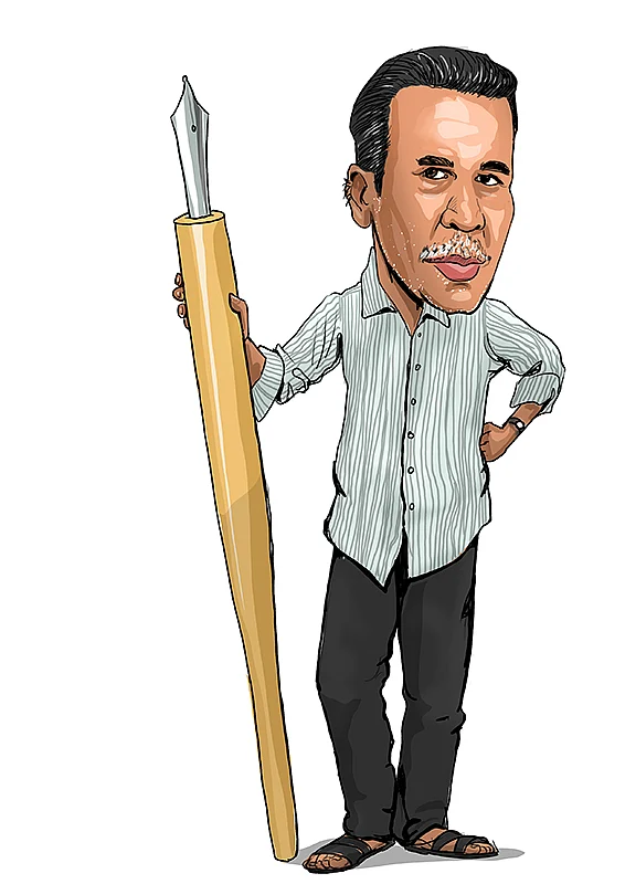 “கேலிச்சித்திரக்காரருக்கும் கோபம் இருக்க வேண்டும்!”
