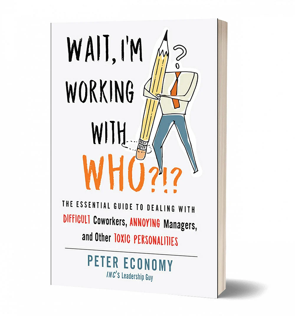 புத்தகத்தின் பெயர்:
Wait, I’m Working With Who?!?
ஆசிரியர்:
Peter Economy
பதிப்பாளர்:
Career Press, Harper
Collins India
Private Limited