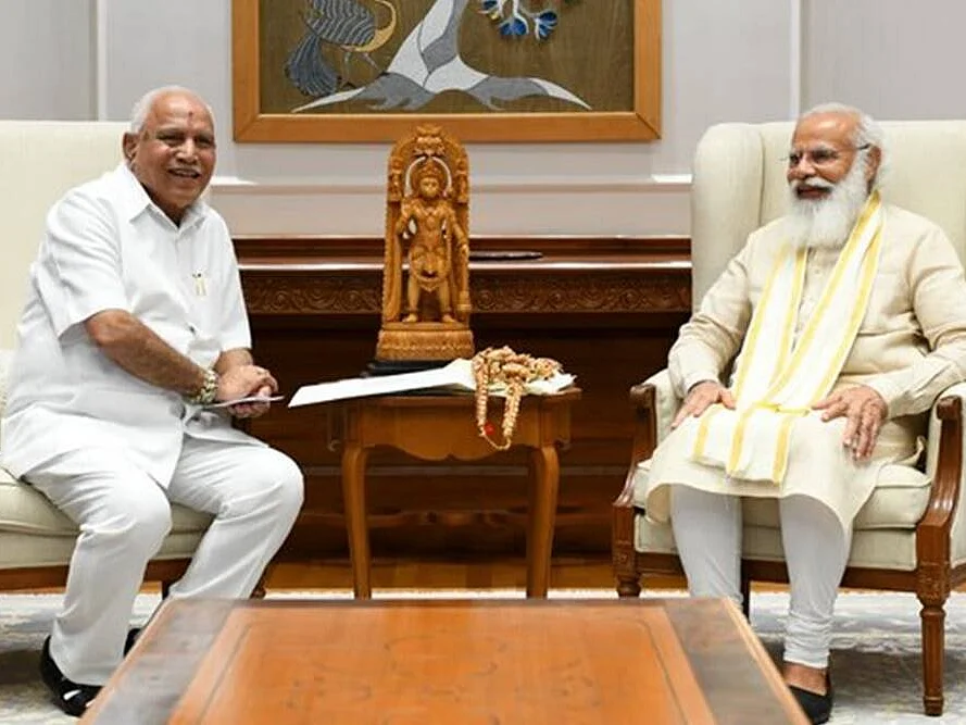 மேக்கேதாட்டு அணை விவகாரம்; பாஜக தலைமைக்கு செக் வைக்க நினைக்கும் எடியூரப்பா!