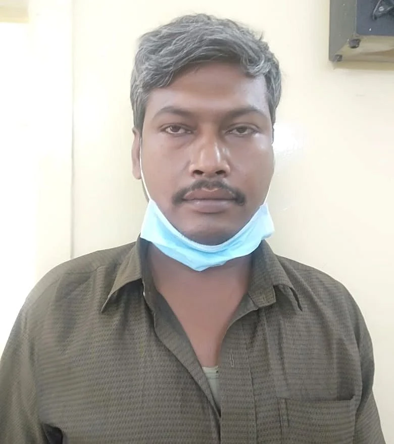 கைதுசெய்யப்பட்ட லாரி ஓட்டுநர்