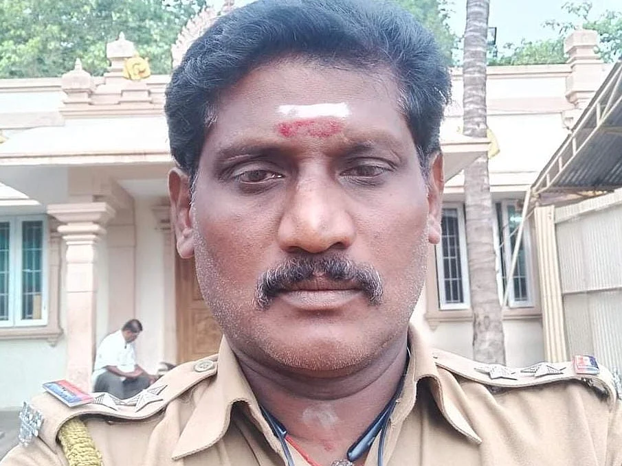 `பணத்துக்காகப் பெண்ணைத் தாக்கிய போலீஸ் கைது'! - கோவையில் பரபரப்பு!