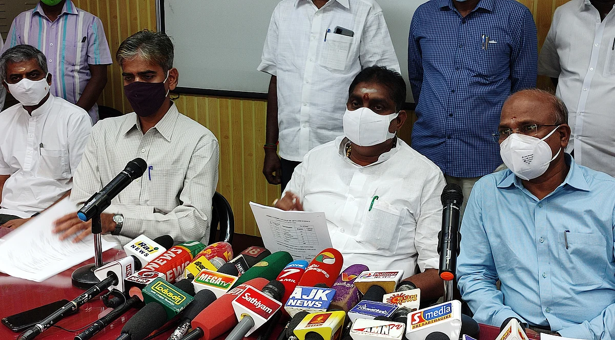 புதுச்சேரி கல்வித்துறை அமைச்சர் நமச்சிவாயம்