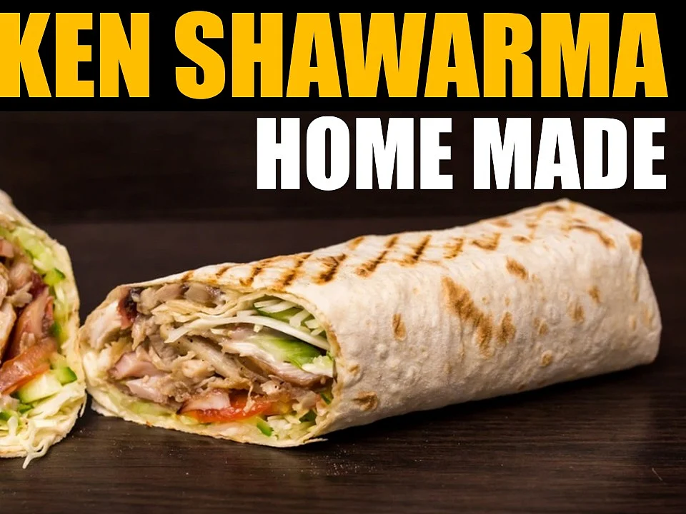 சிக்கன் சவர்மா செய்வது எப்படி? | Chicken Shawarma at home | Aval Kitchen