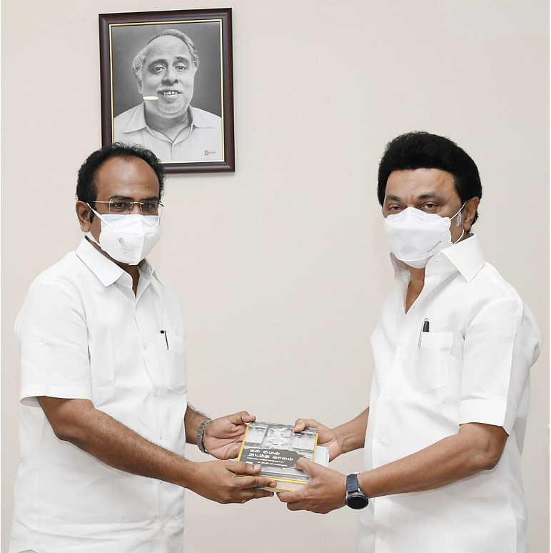 முதலவர் மு.க. ஸ்டாலின், அமைச்சர் தங்கம் தென்னரசு