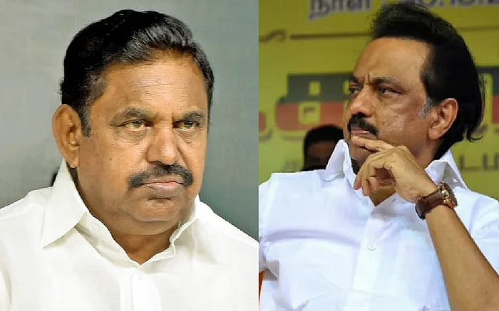 எடப்பாடி பழனிசாமி - மு.க.ஸ்டாலின்