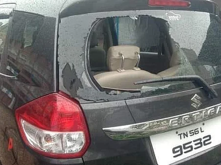 கார் கண்ணாடி உடைப்பு; 50 ரூபாய் சேதமென வழக்கு பதிவு - ஒண்டிவீரன் நினைவுநாளில் பதற்றம்!