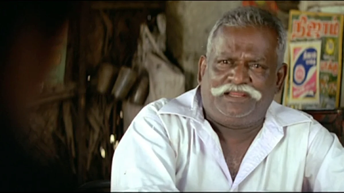 `பருத்தி வீரன்' படத்தில் ஆறுமுகம்
