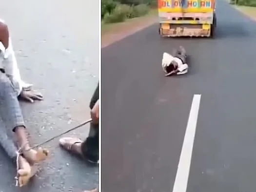 ` மனைவியைத் தேடிச்சென்ற நபர்; கொள்ளையன் என வாகனத்தில் கட்டி இழுத்துச்செல்லப்பட்ட கொடூரம்!'