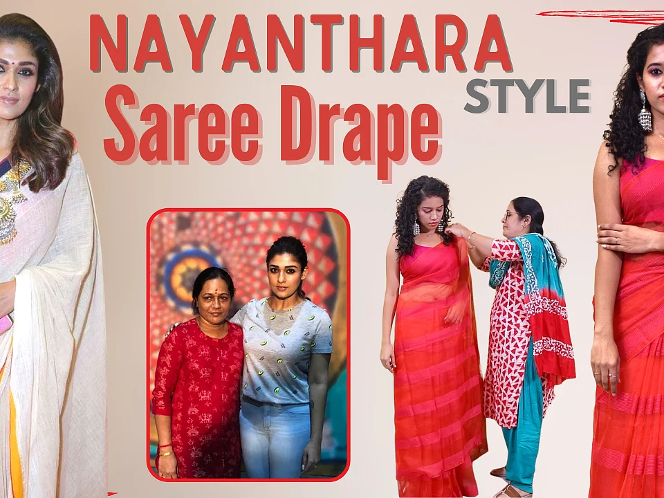 2 Minute Saree Draping