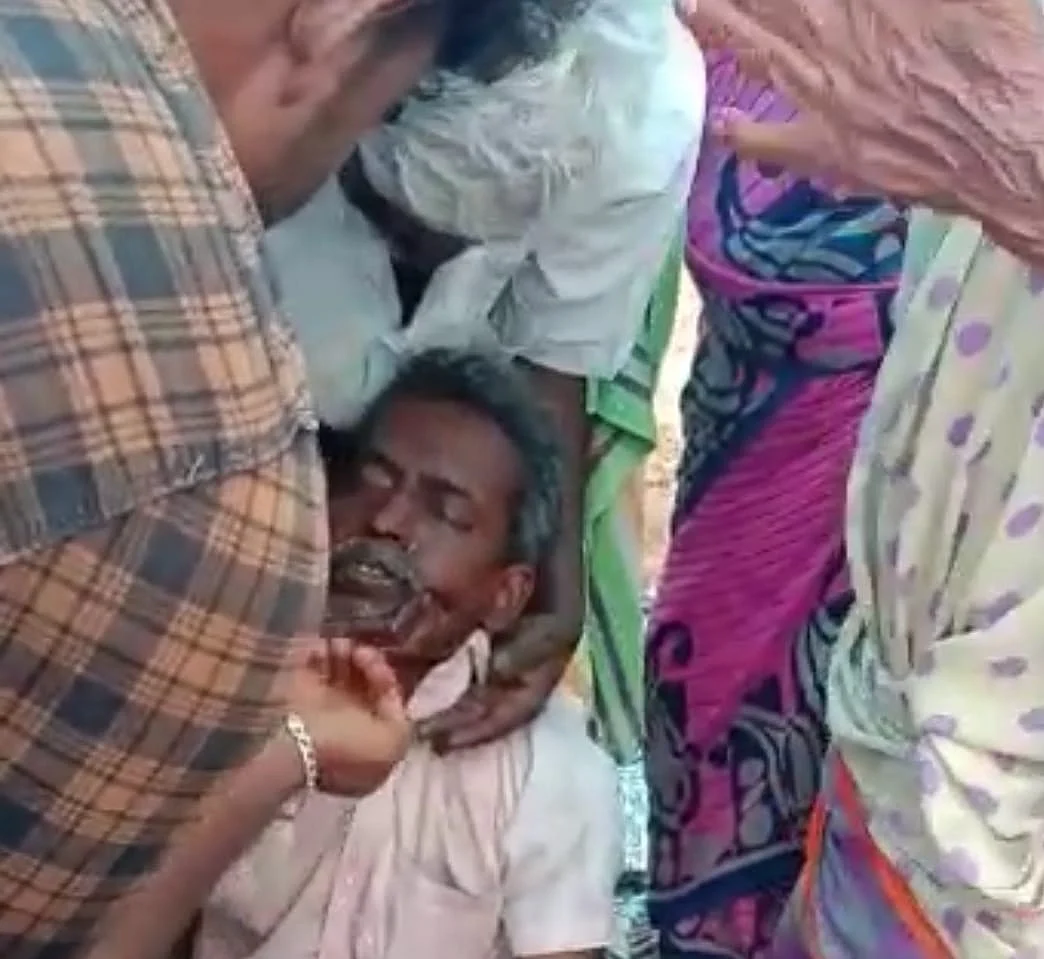 வேலுச்சாமியின் உடல்