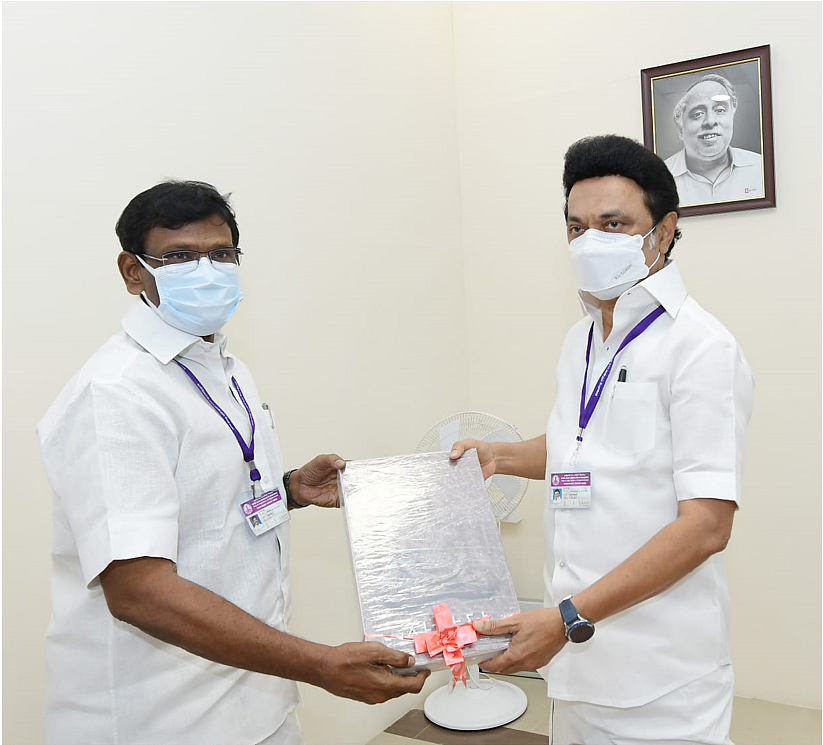 முதல்வர் மு.க. ஸ்டாலின், அமைச்சர் ஆவடி சா.மு.நாசர்
