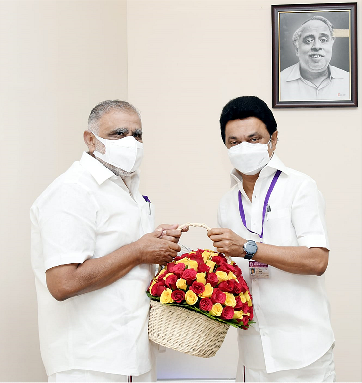 முதல்வர் மு.க.ஸ்டாலின், அமைச்சர் ஐ.பெரியசாமி