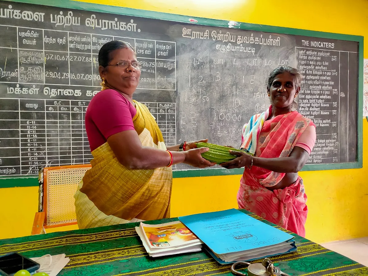 காய்கறி வழங்கும் கலா