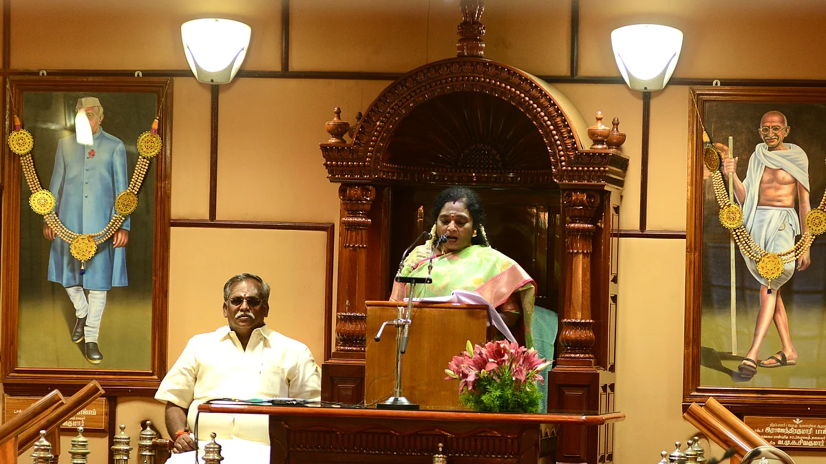 புதுச்சேரி துணைநிலை கவர்னர் தமிழிசை சௌந்தரராஜன்