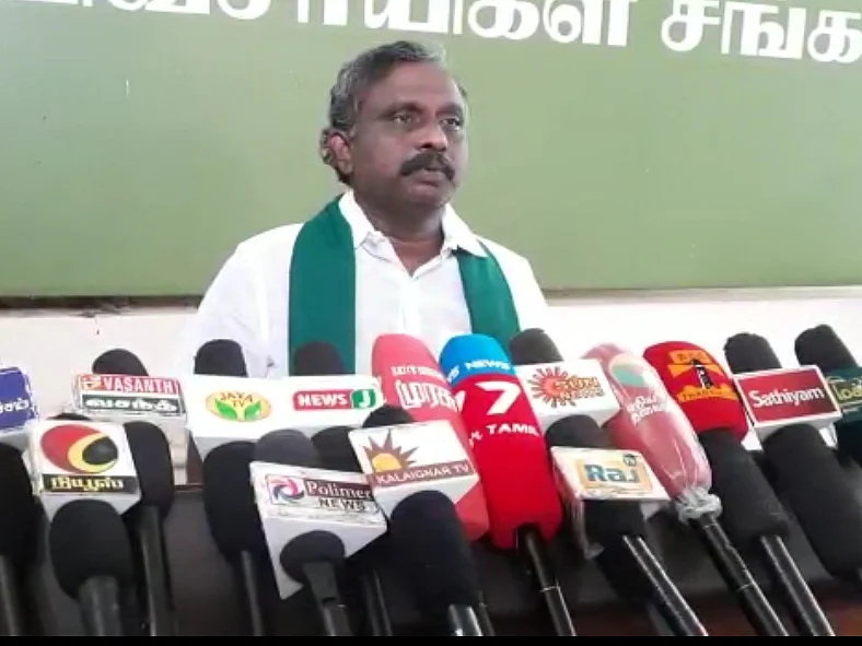 மேக்கேதாட்டு விவகாரம்: `கர்நாடக அரசுக்குத் துணைபோகும் மத்திய அரசு’ - பி.ஆர். பாண்டியன் கண்டனம்